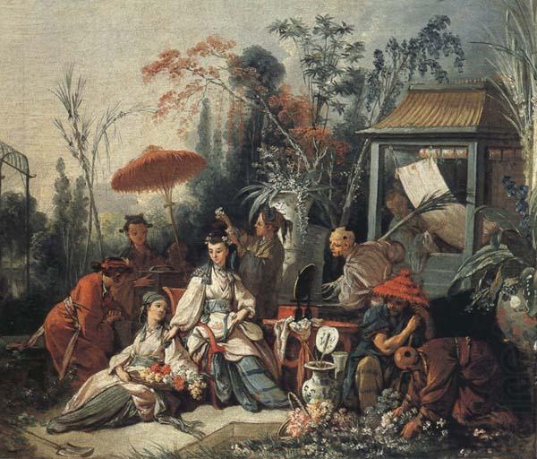 The Chinese Garden, Francois Boucher